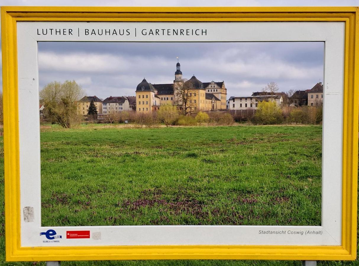 Gaestequartier Mittendrin In Coswig  Exterior foto